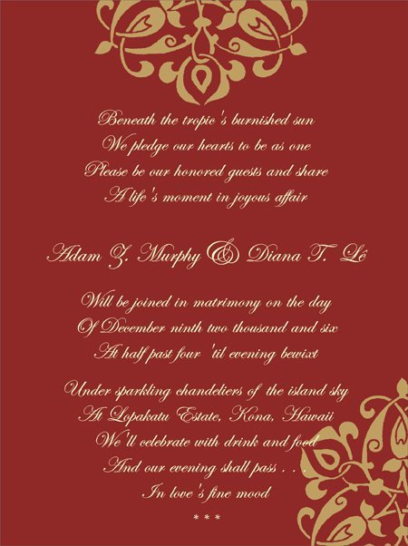 Sample Religious Invitation Cards