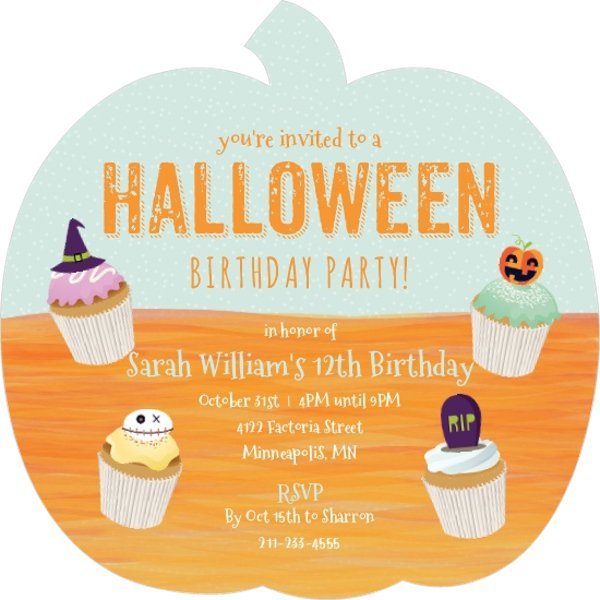 Scary Halloween Party Invitation Ideas