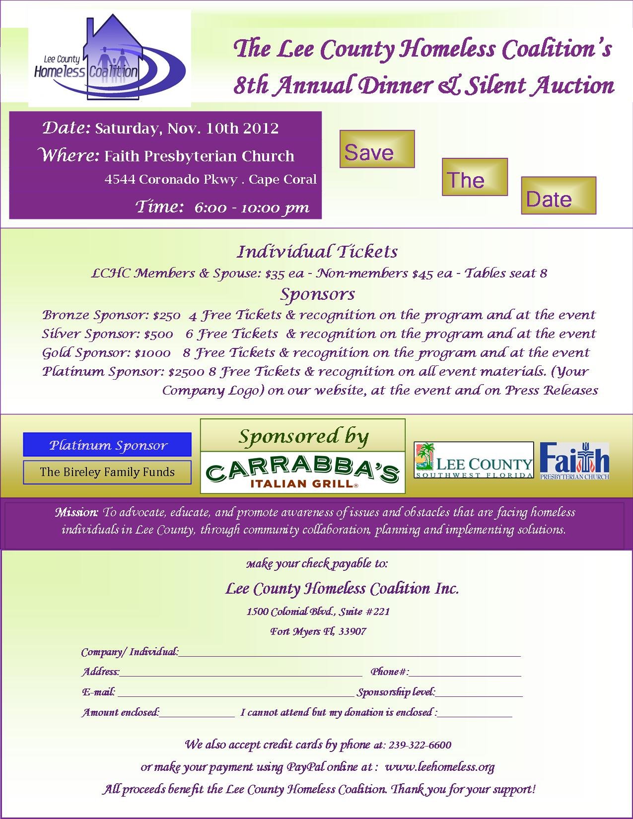 Silent Auction Invitation Letter