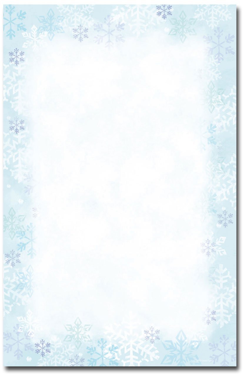 Snowflake Invitation Templates Blank Invitation Design Blog