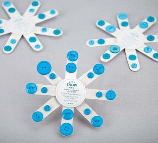 Snowflake Invitations