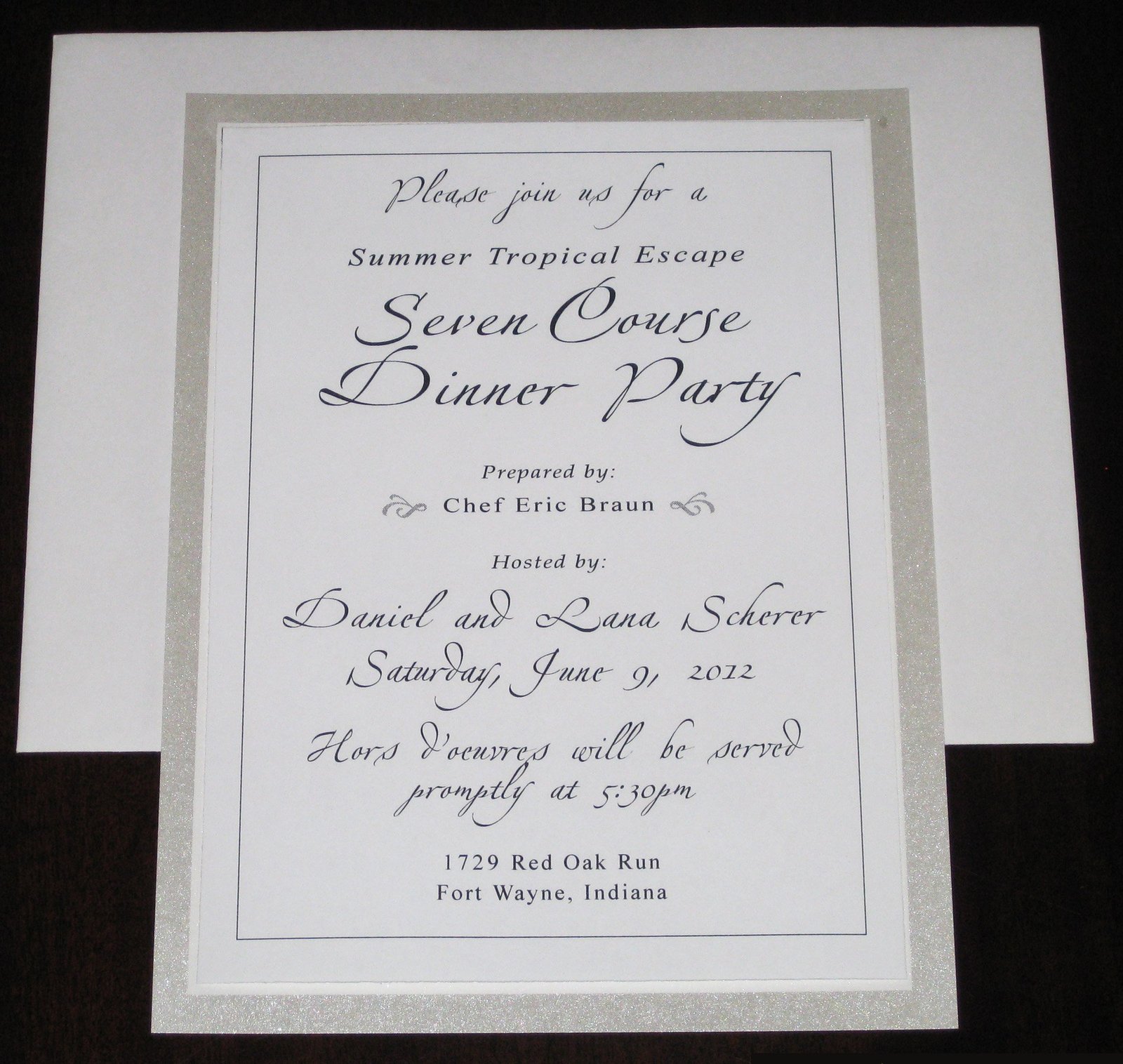 Special Occasion Invitation Wording
