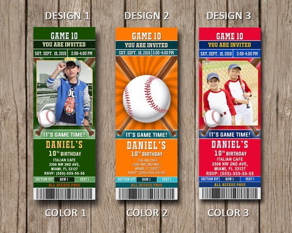 Sport Birthday Party Invitation Boy