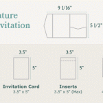 Wedding Invitation Size Chart