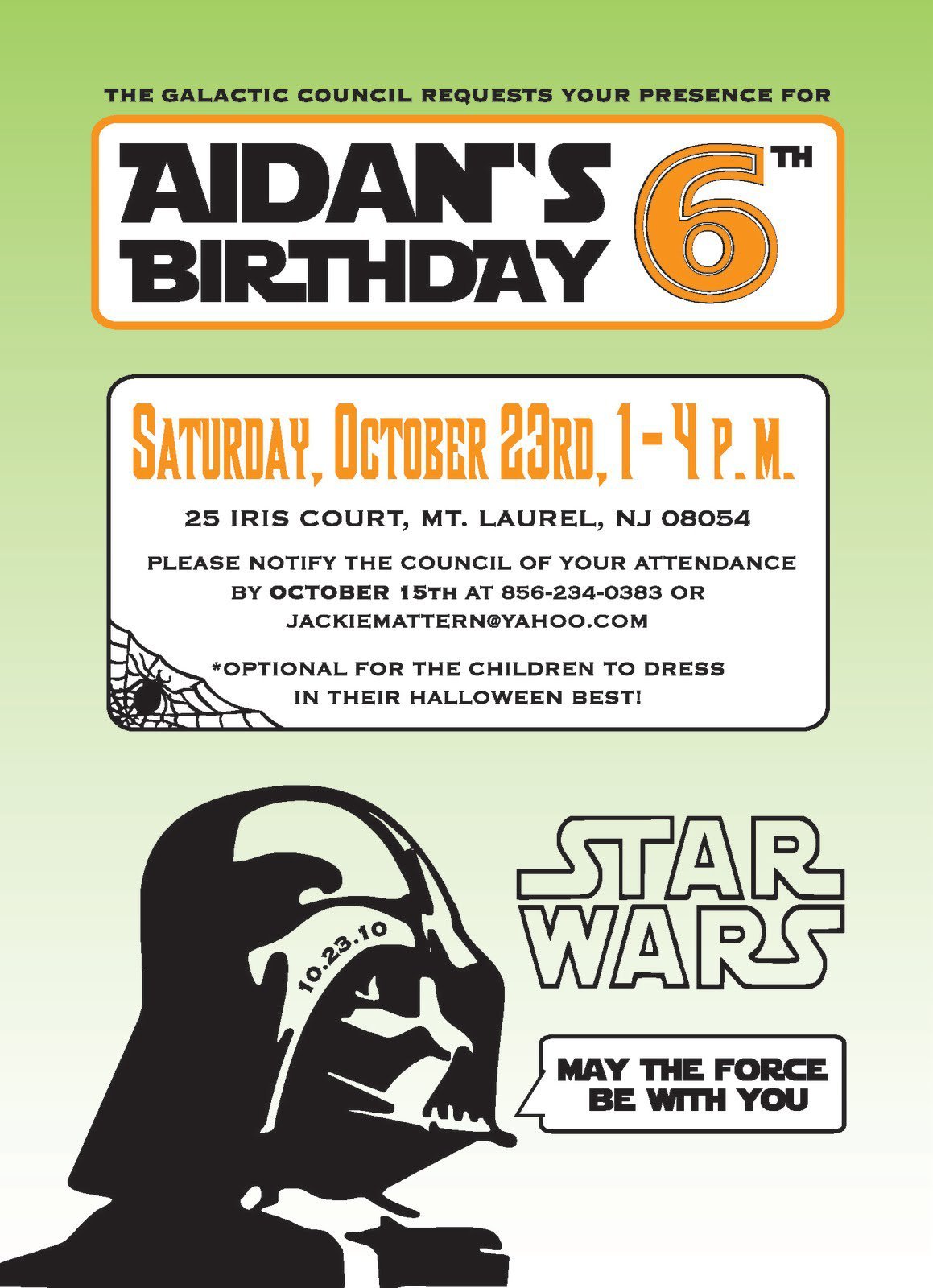 Star Wars Invitation Templates Free