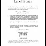Student Luncheon Invitation Templates