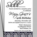 Anniversary Party Invitations Templates