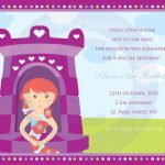 Tangled Invitation Layout