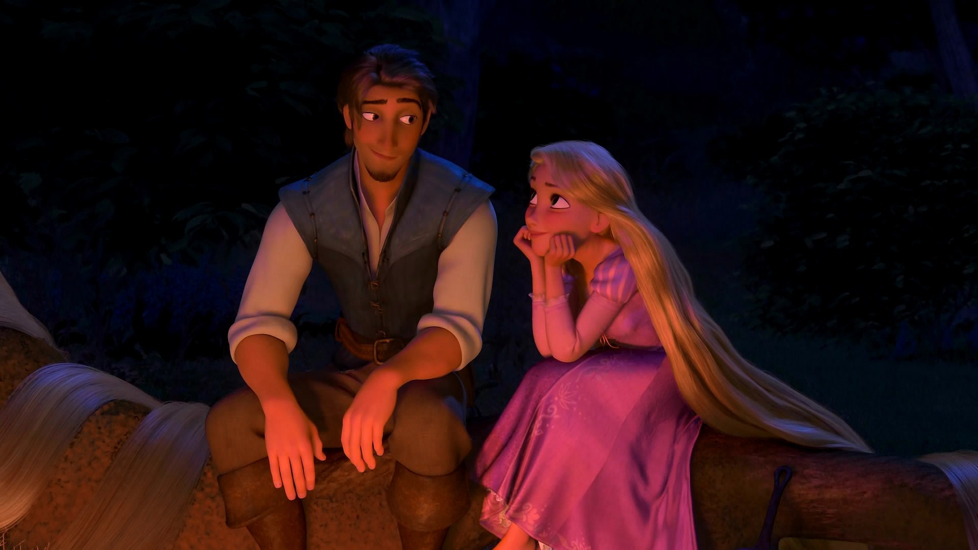 Tangled Rapunzel And Flynn Rider