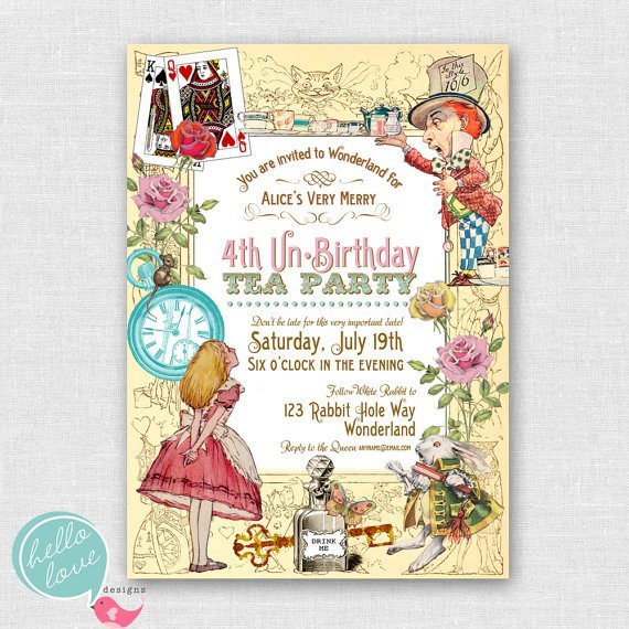 Tea Party Invitations Target