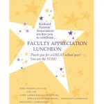 Teacher Luncheon Invitation Wording