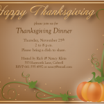 Thanksgiving Invitation Ideas