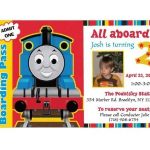 Train Birthday Invitation Templates