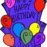 Three Free Birthday Clip Art