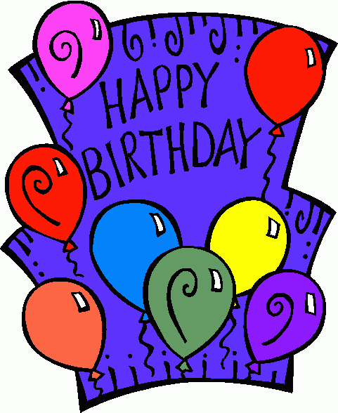 Three Free Birthday Clip Art