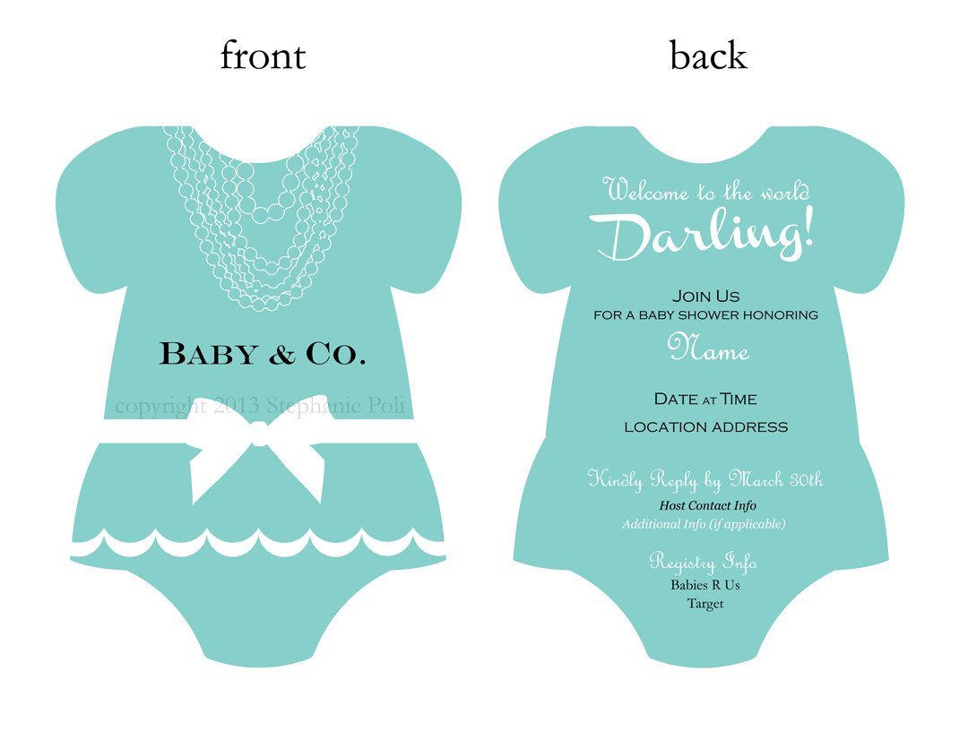 Tiffany Invitation Templates