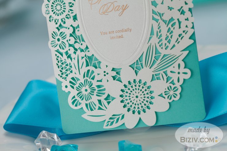 Tiffany Wedding Invitation Samples