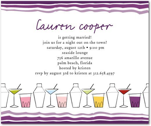 Tropical Invitation Wording