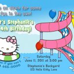 Park Birthday Party Invitations