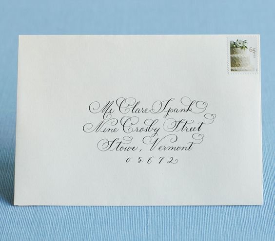 Wedding Invitation Etiquette Address