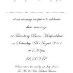 Wedding Invitation Examples