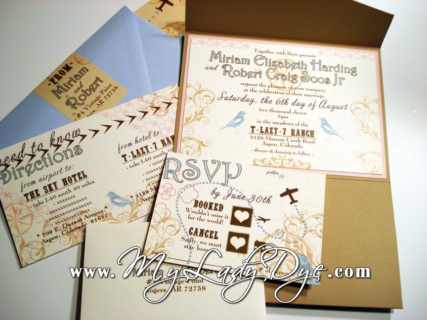 Wedding Invitation Map