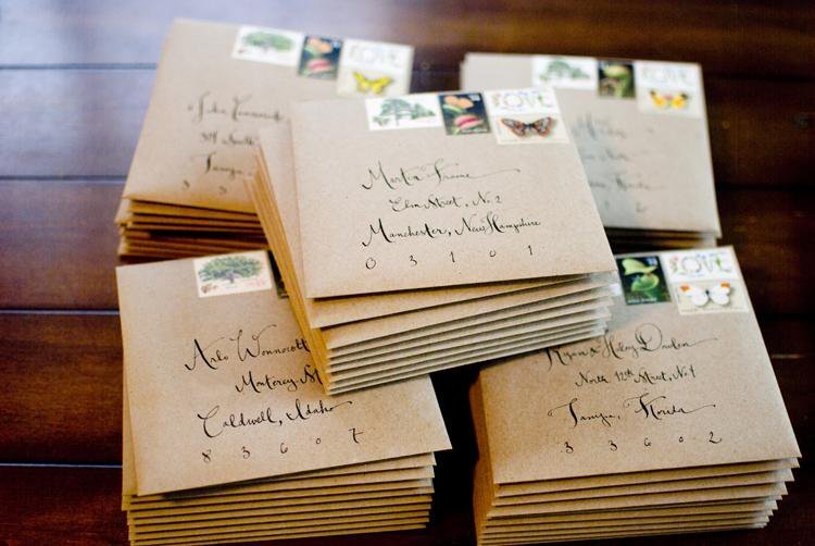 Wedding Invitation Paper And Envelopes