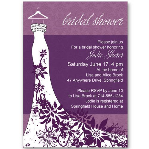 Wedding Invitations Bridal Shower