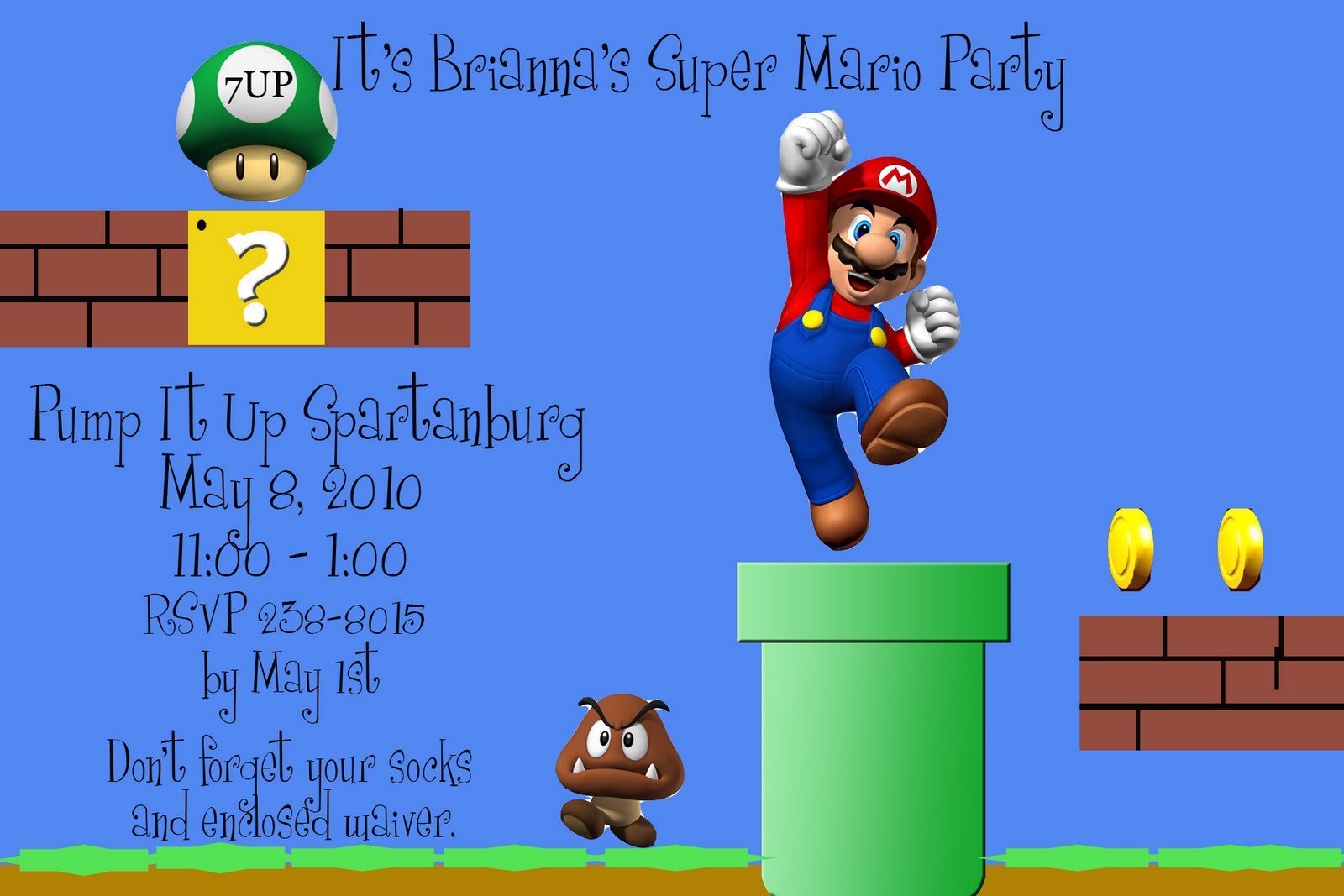 Wii Invitations Templates