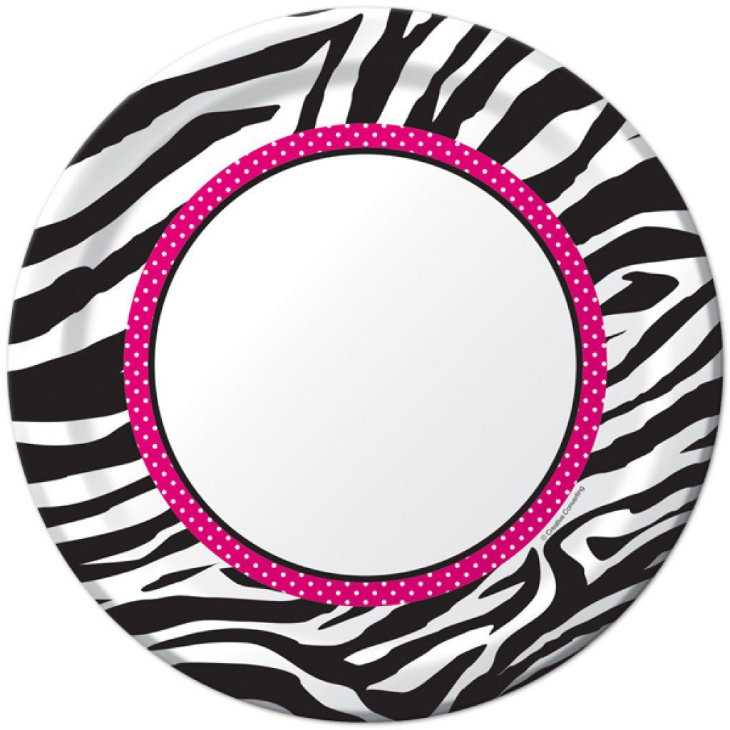 Zebra Print Invitation Templates