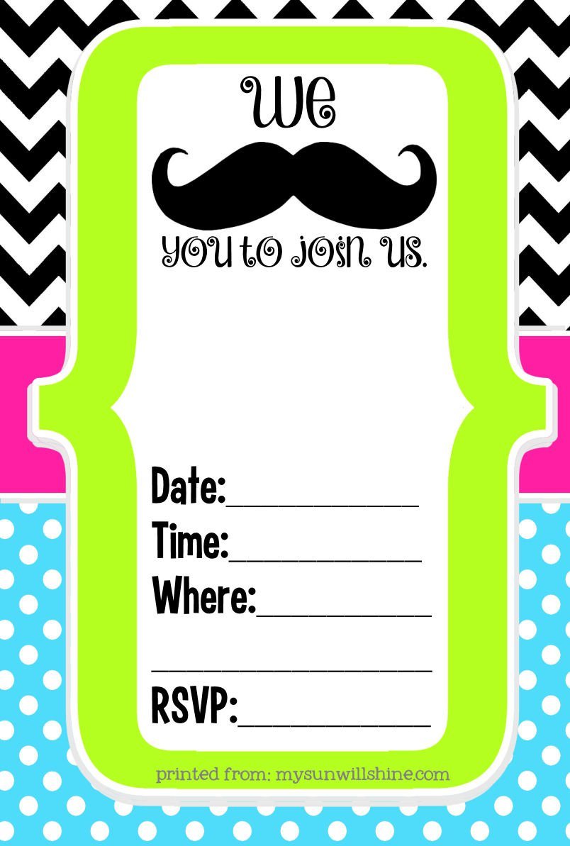 11 Year Old Birthday Party Invitations Free