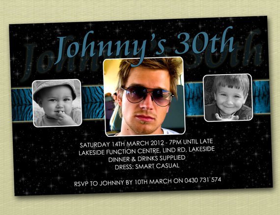 18th Birthday Invitations For Guys