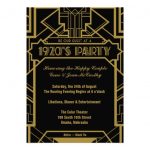 1920s -style Invitations