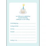 1 Year Old Party Invitations