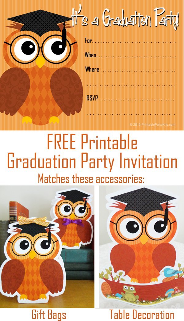 2015 Graduation Invitation Templates