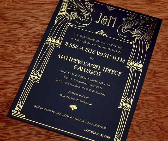 39;s Inspired Wedding Invitations