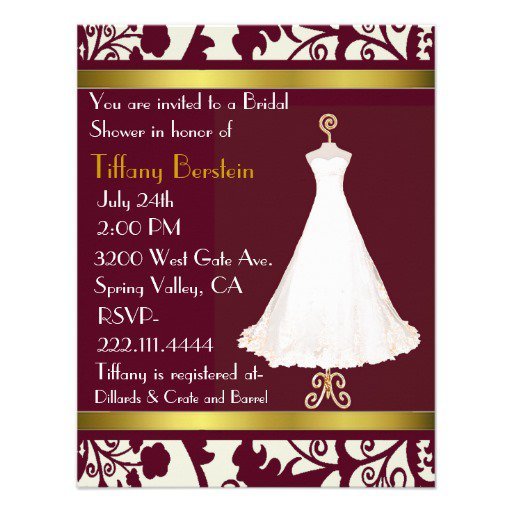 39;s Wedding Shower Invitations