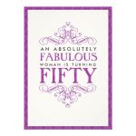 50 Birthday Invitations