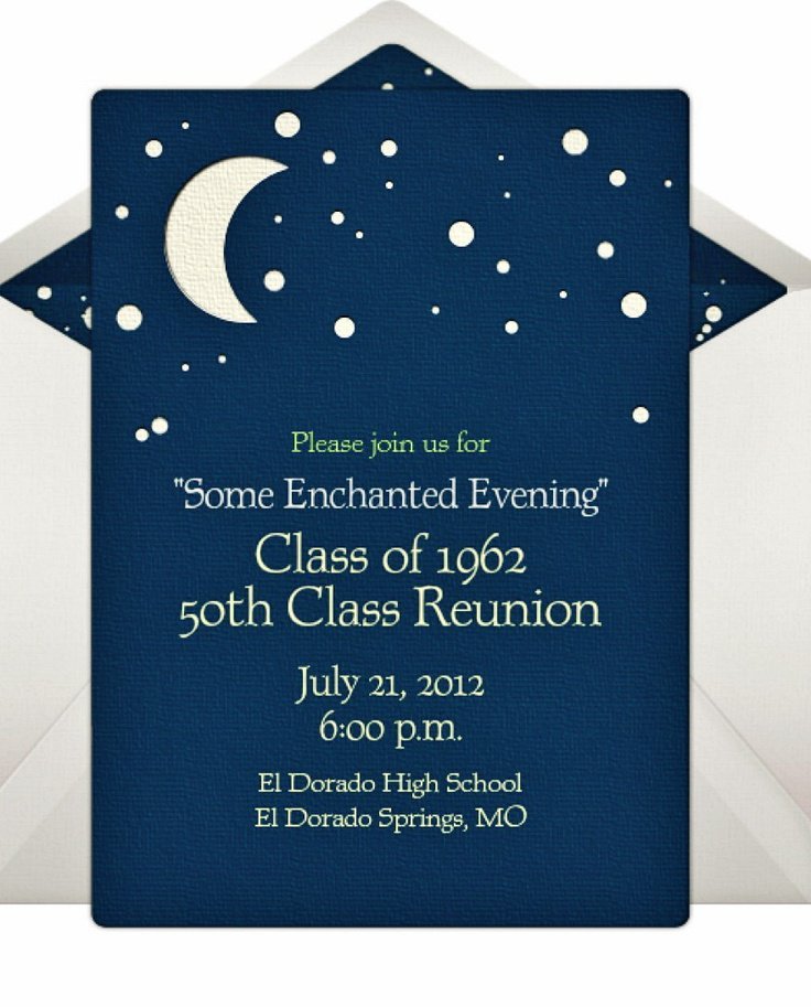 50th Class Reunion Invitation Wording