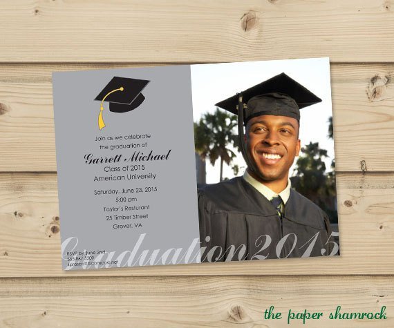 5x7 Graduation Invitation