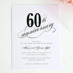 60 Wedding Anniversary Invitations