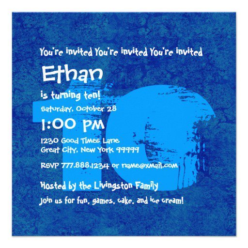 7 Year Old Birthday Invitations Wording