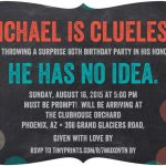 80th Birthday Party Invitation Wording