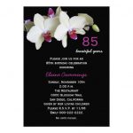 85th Birthday Party Invitations Free