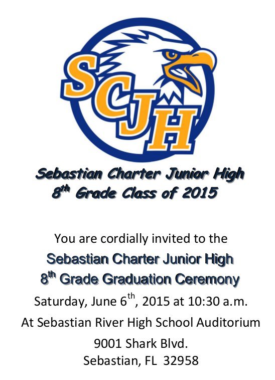 8th Grade Graduation Party Invitation Wording