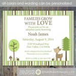 Adoption Party Invitation Samples