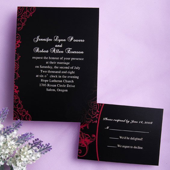 Affordable Wedding Invitations Packages