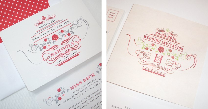 Afternoon Tea Party Invitations