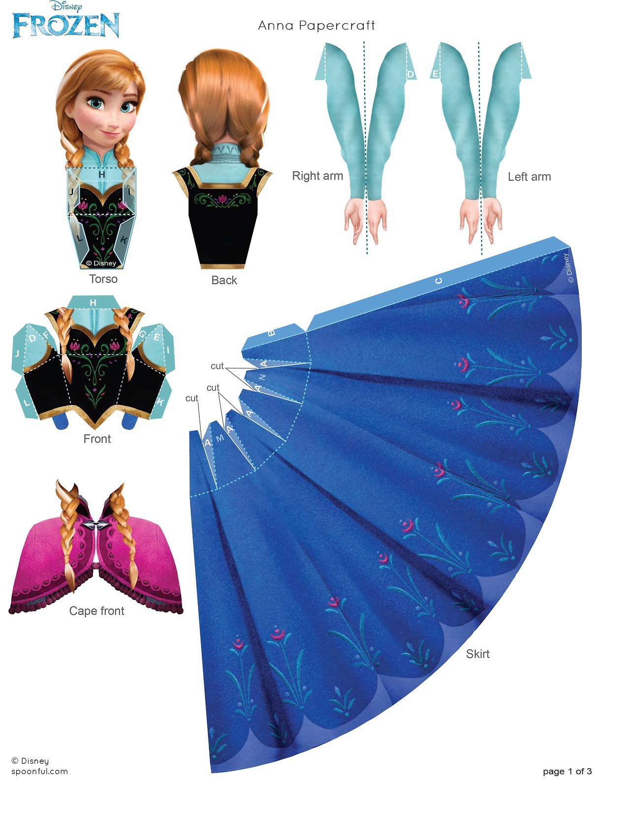 Ariel Invitations Foldable