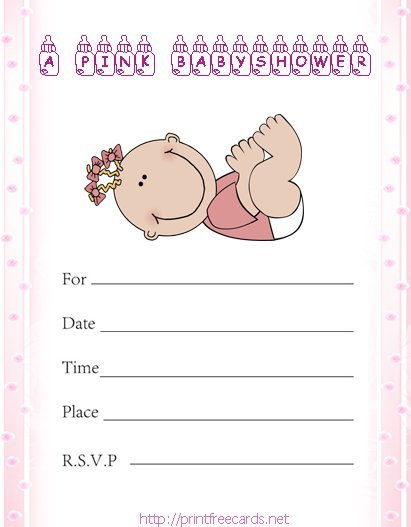 Baby Boy Shower Invitation Printable Templates